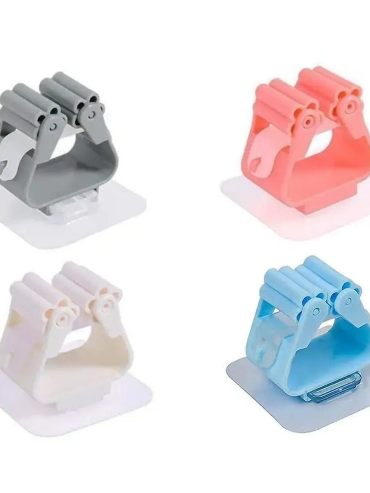 Mop Holder Wall Hooks (4-Pack)