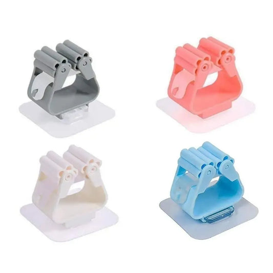 Mop holder wall hooks (4-pack)