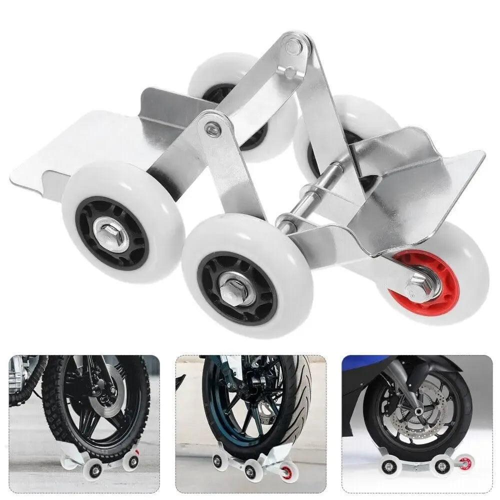 Motorcycle flat tire power booster