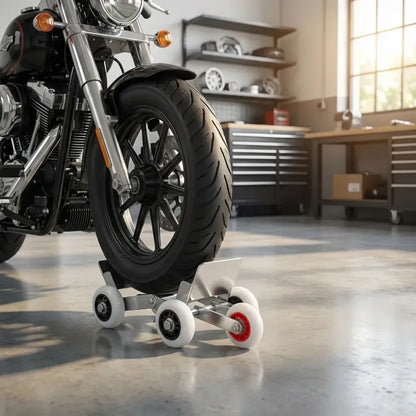 Motorcycle flat tire power booster