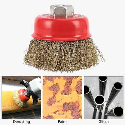 Motorcycle wheel cleaning brush - power & hand tools