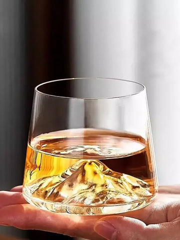 Mount Fuji Whiskey Glass