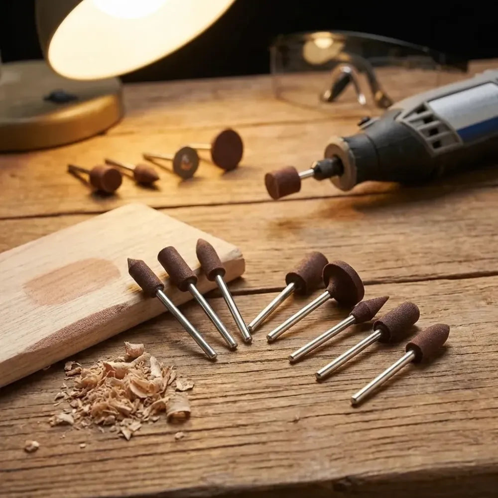 Mounted grinding stone set - home improvement