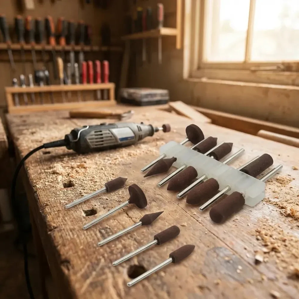 Mounted grinding stone set - home improvement