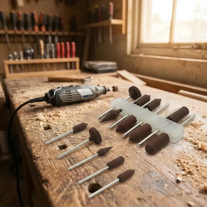 Mounted grinding stone set - home improvement