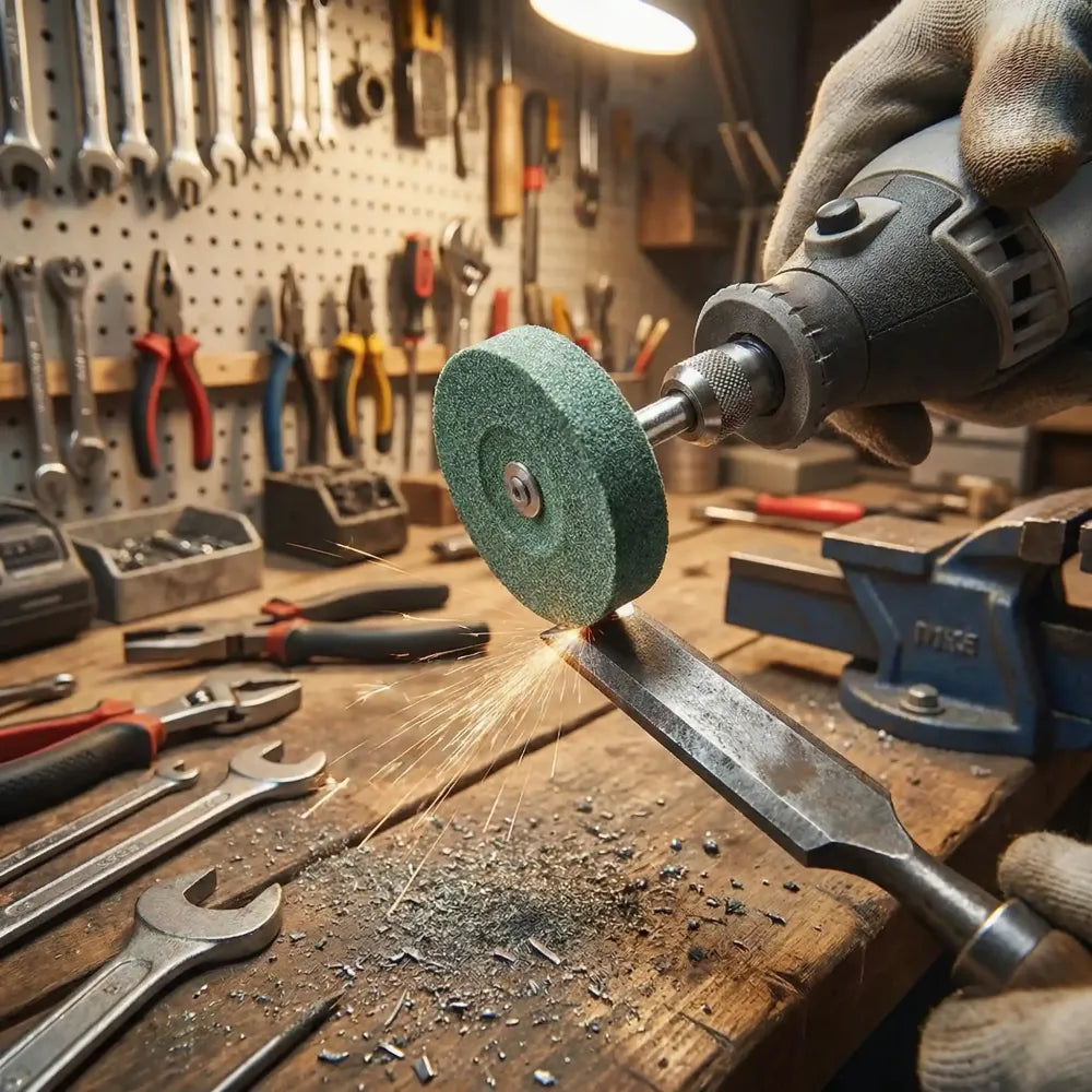 Mounted grinding stone set - home improvement