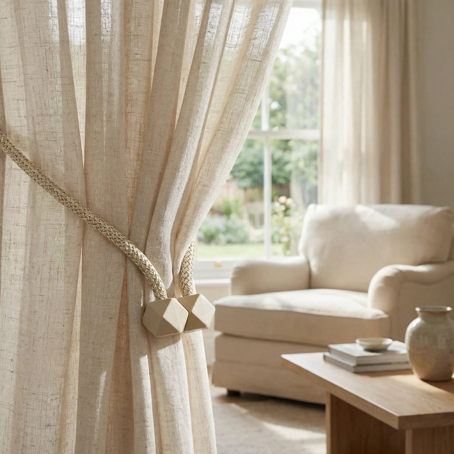 Home Curtain Tiebacks Straps Buckle Clips