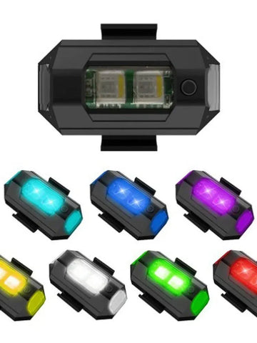 Multi-Color Rechargeable Strobe Light