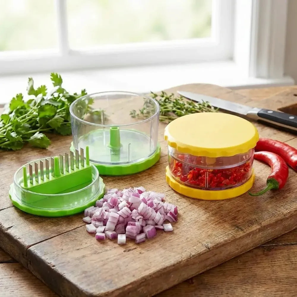 Multi-function speedy chopper - kitchen tool