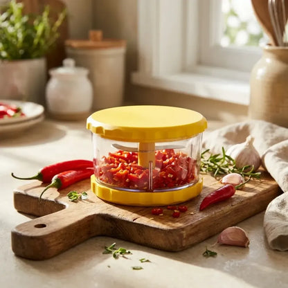 Multi-function speedy chopper - kitchen tool