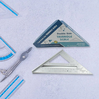 Multi-functional aluminum rafter square - hardware