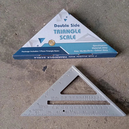 Multi-functional aluminum rafter square - hardware