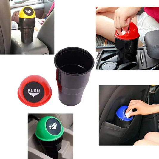 Multi-functional car dustbin - automotive