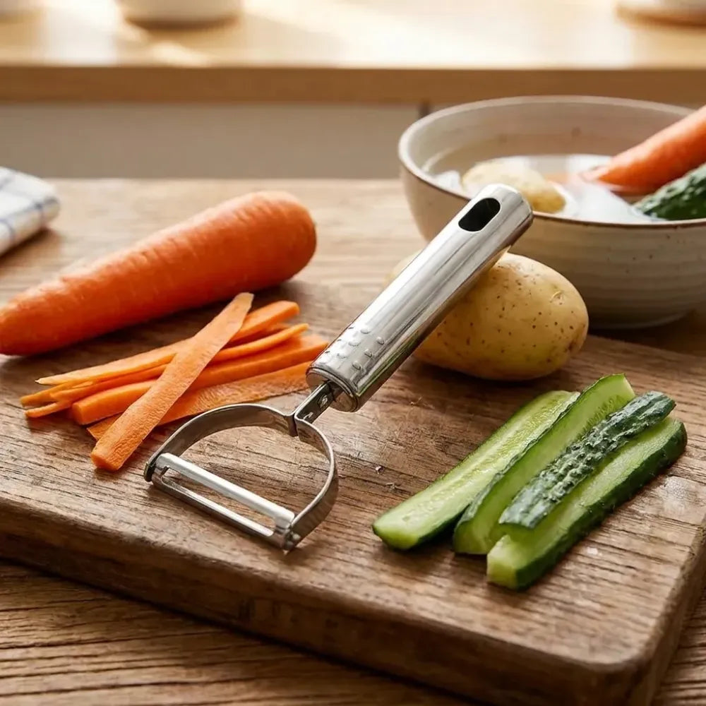 Multi-functional stainless steel peeler - home & kitchen