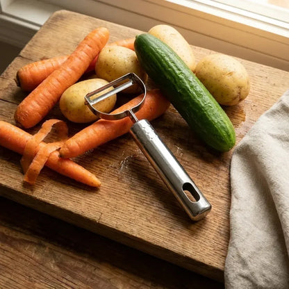 Multi-functional stainless steel peeler - home & kitchen
