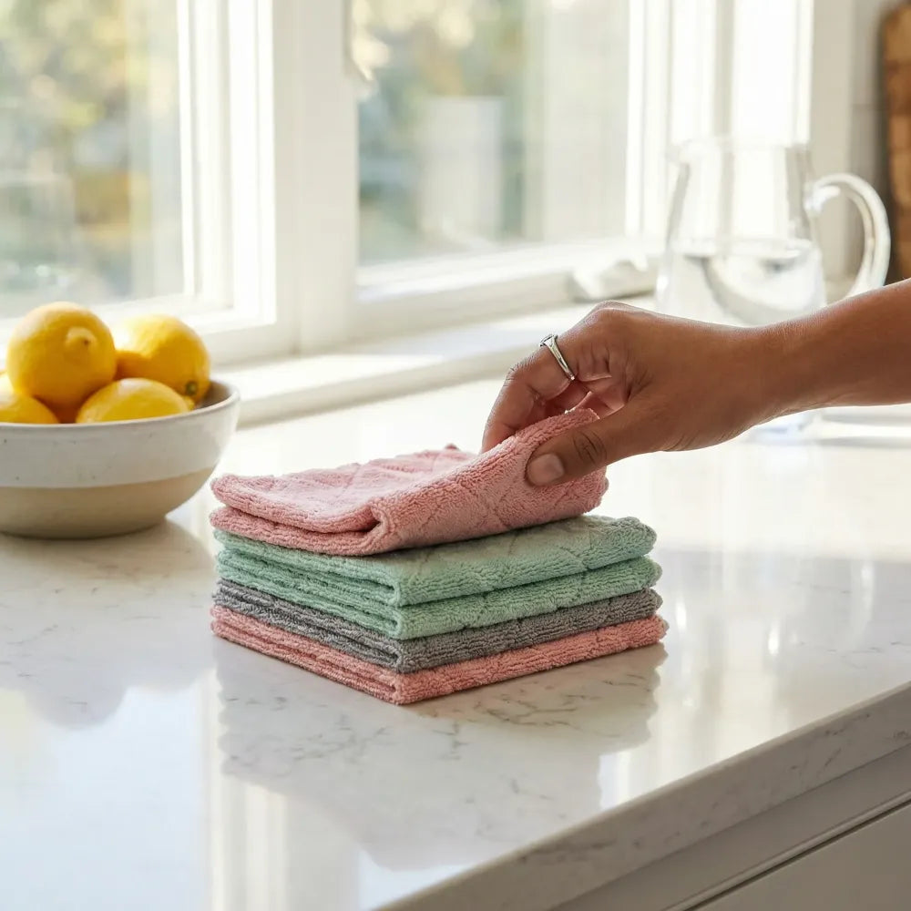 Multi-purpose cotton wash towel - home & kitchen