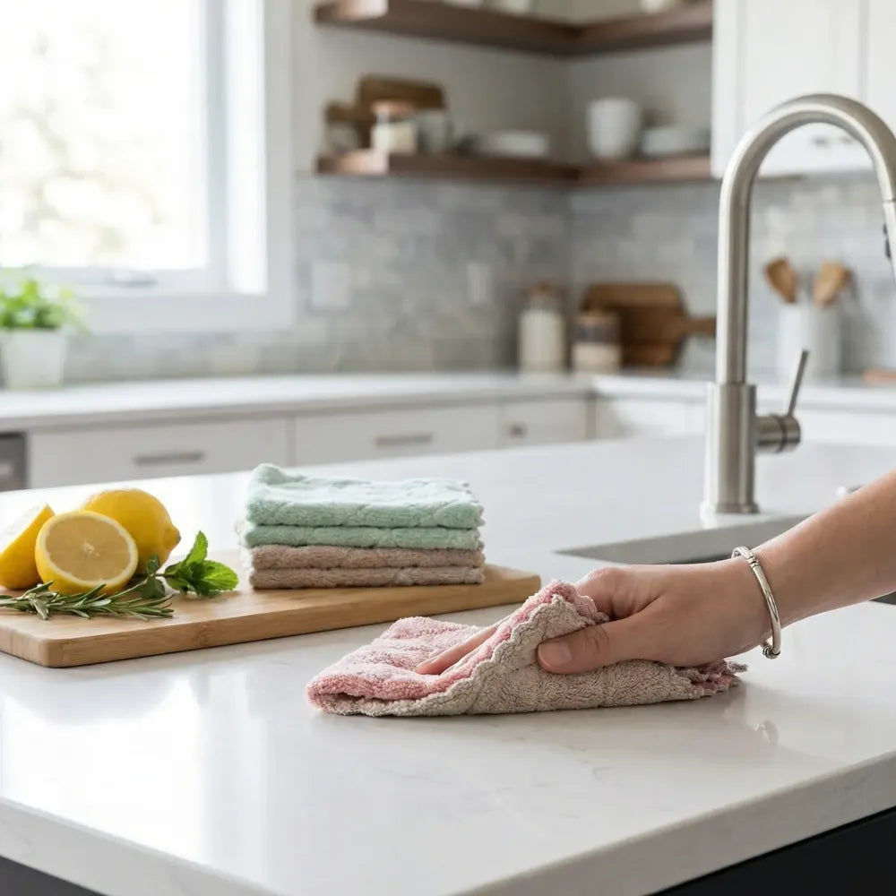 Multi-purpose cotton wash towel - home & kitchen