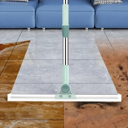 Magic flex multi-purpose floor & window scrubber with adjustable handle