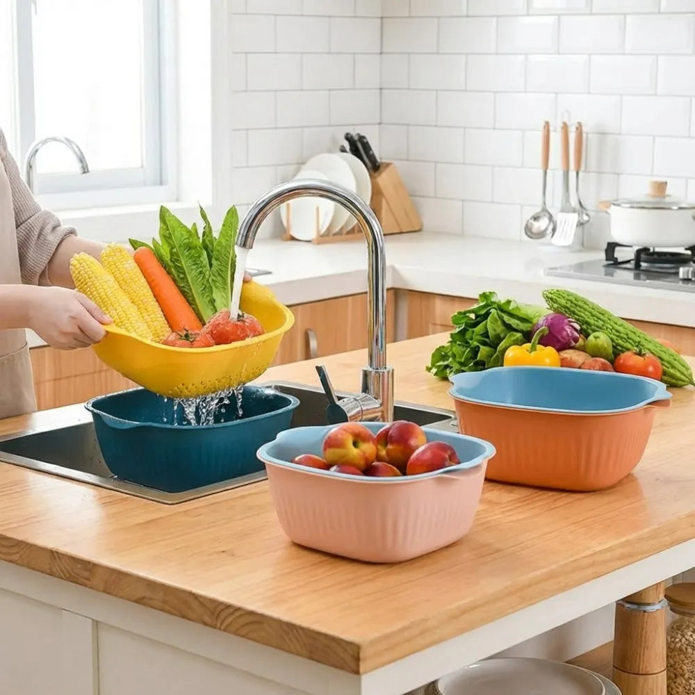 Multi-purpose kitchen strainer - home &