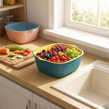 Multi-purpose kitchen strainer - home &