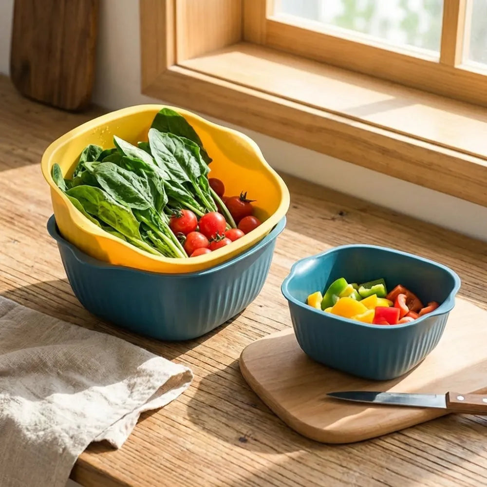 Multi-purpose kitchen strainer - home &