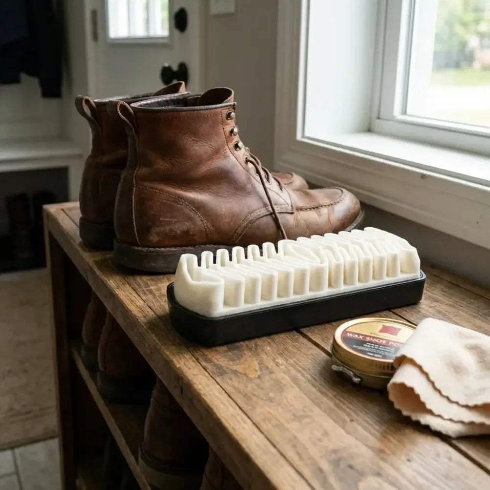 Multi-purpose leather cleaning brush - health & beauty