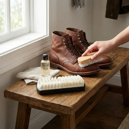 Multi-purpose leather cleaning brush - health & beauty