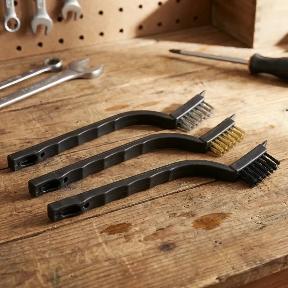 Multi-purpose mini wire brushes - home & kitchen