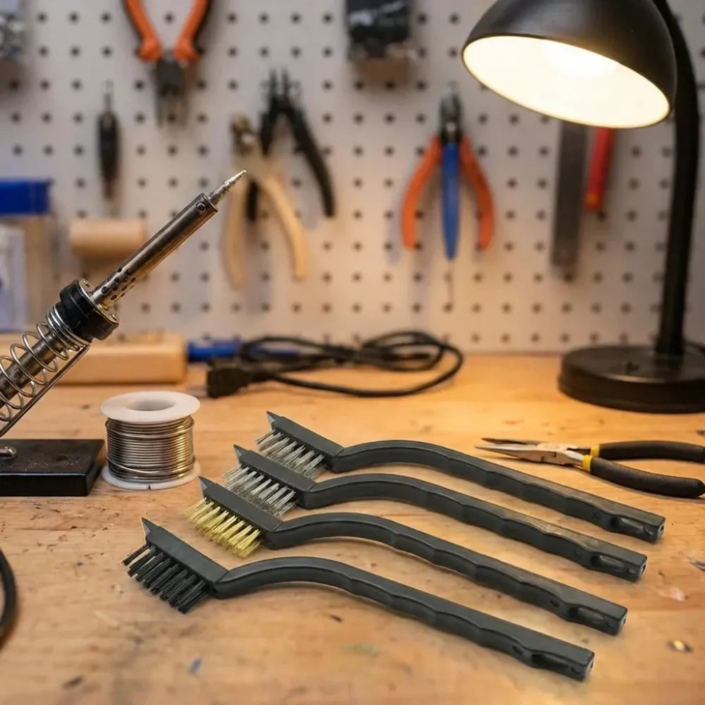 Multi-purpose mini wire brushes - home & kitchen