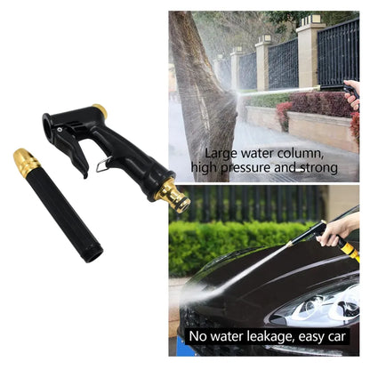 Multi-spray brass nozzle gun - garden