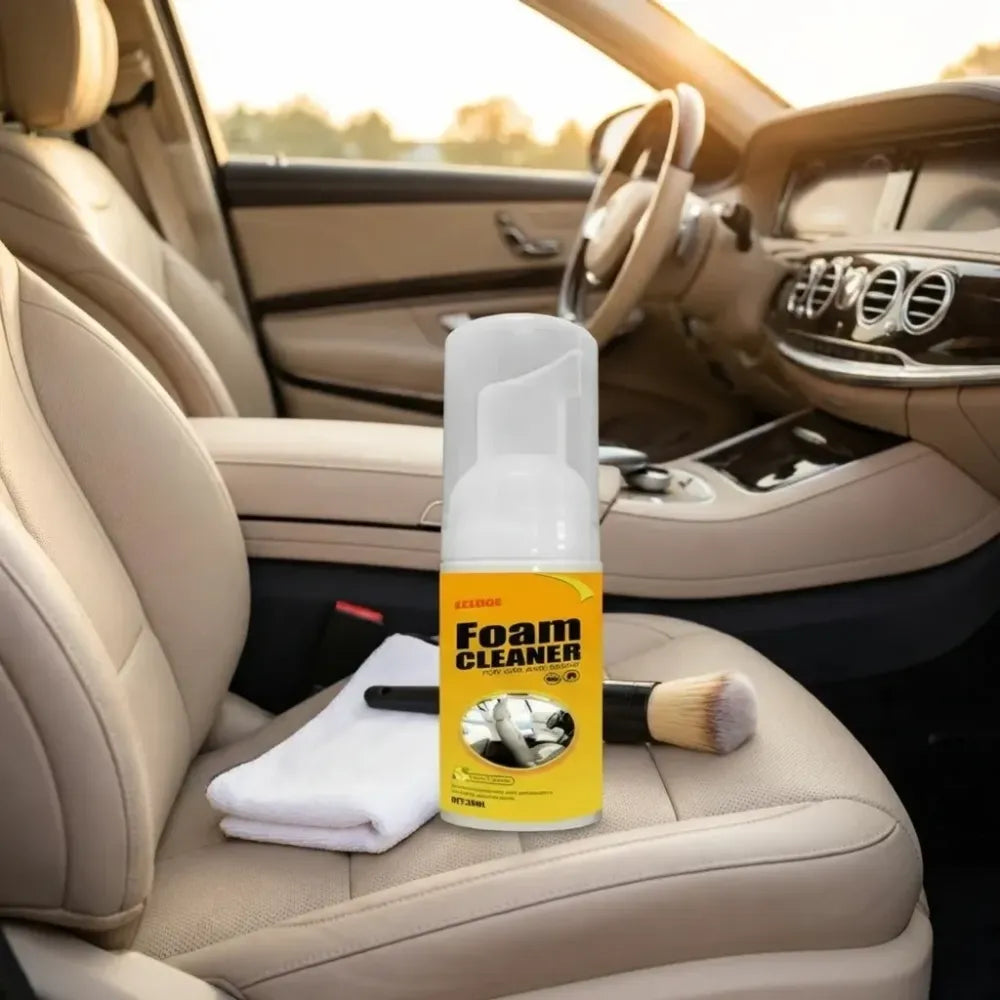Multi-surface car foam cleaner