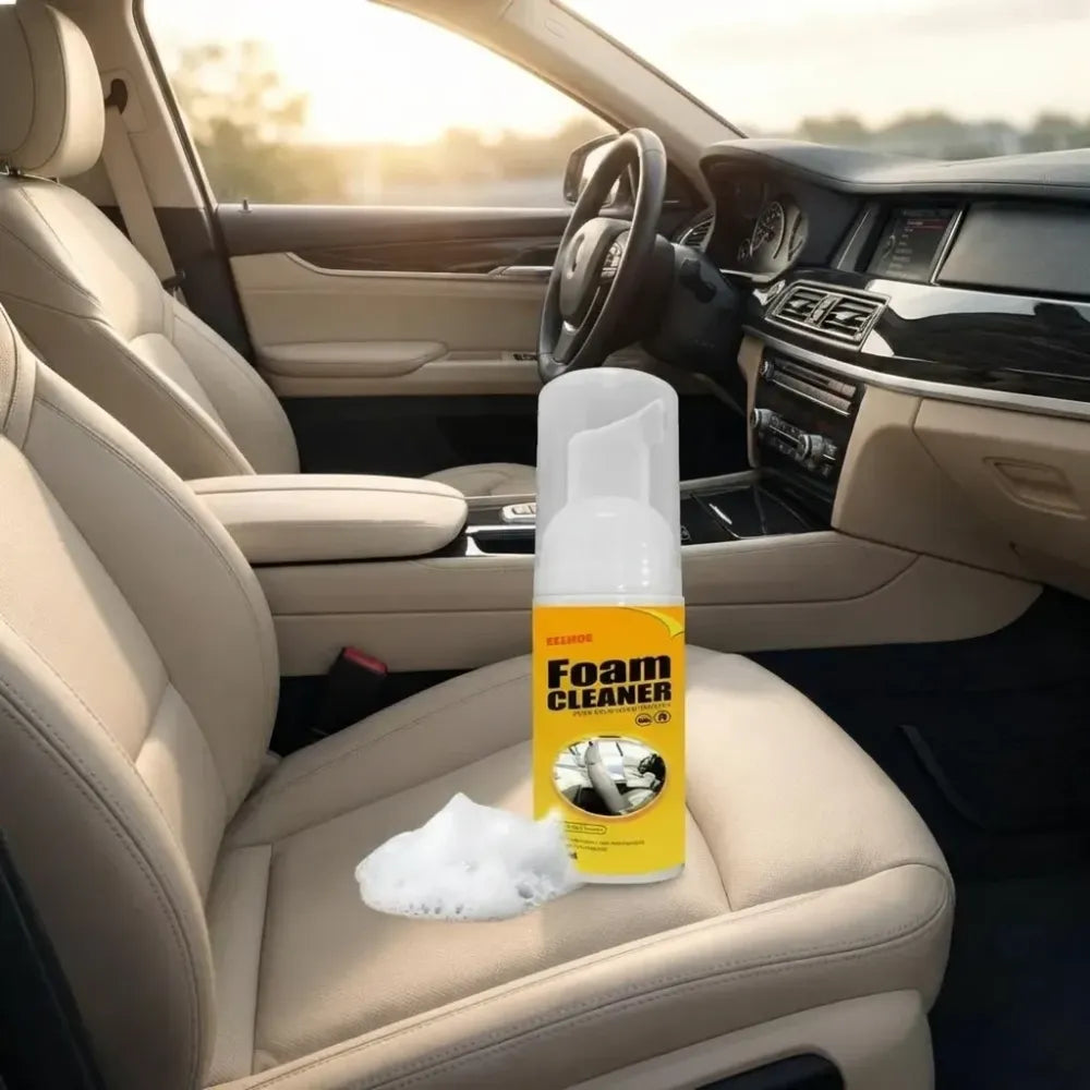Multi-surface car foam cleaner