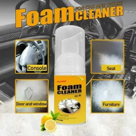 Multi-surface car foam cleaner