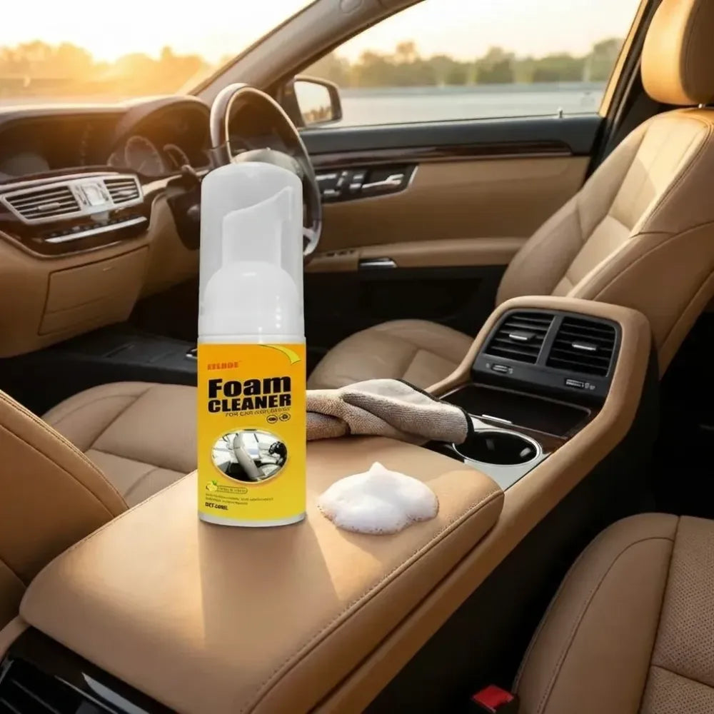 Multi-surface car foam cleaner