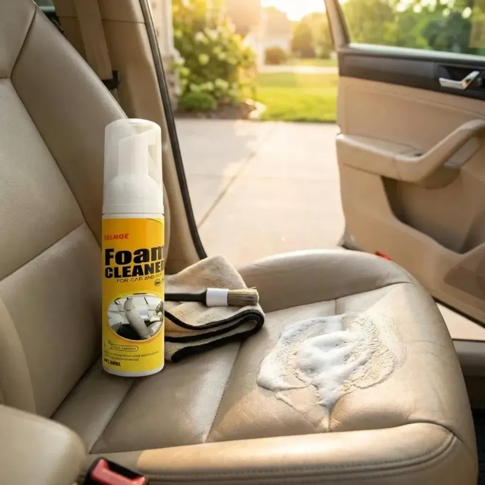 Multi-surface car foam cleaner