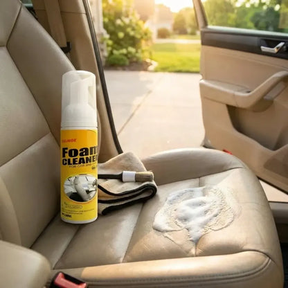 Multi-surface car foam cleaner