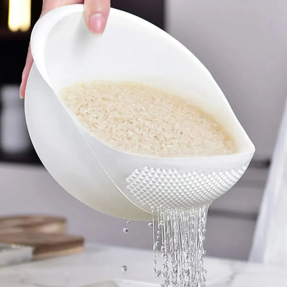 Multi-use kitchen strainer bowl - tool