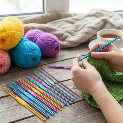 Multicolor aluminum knitting needles - home improvement