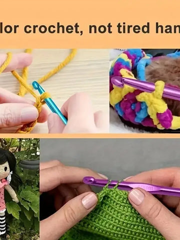 Multicolor Aluminum Knitting Needles