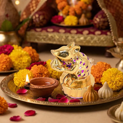 Multicolor led mushak for ganpati - home improvement