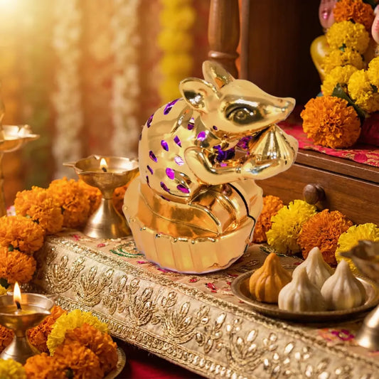 Multicolor led mushak for ganpati - home improvement
