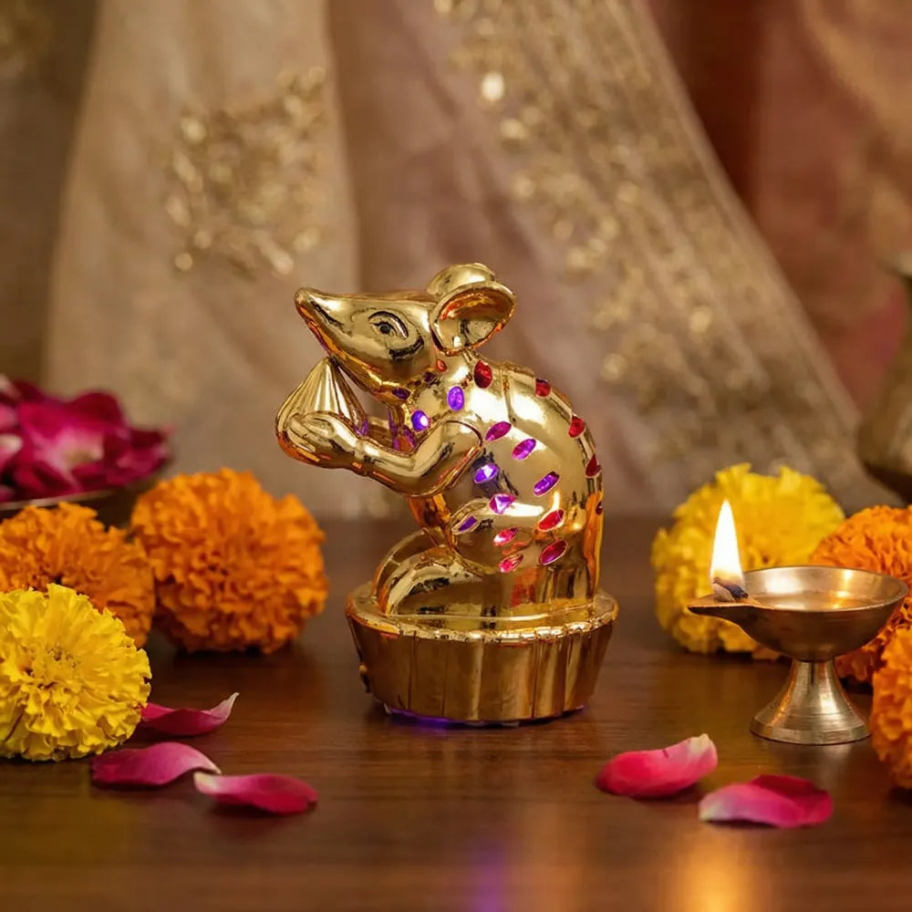 Multicolor led mushak for ganpati - home improvement