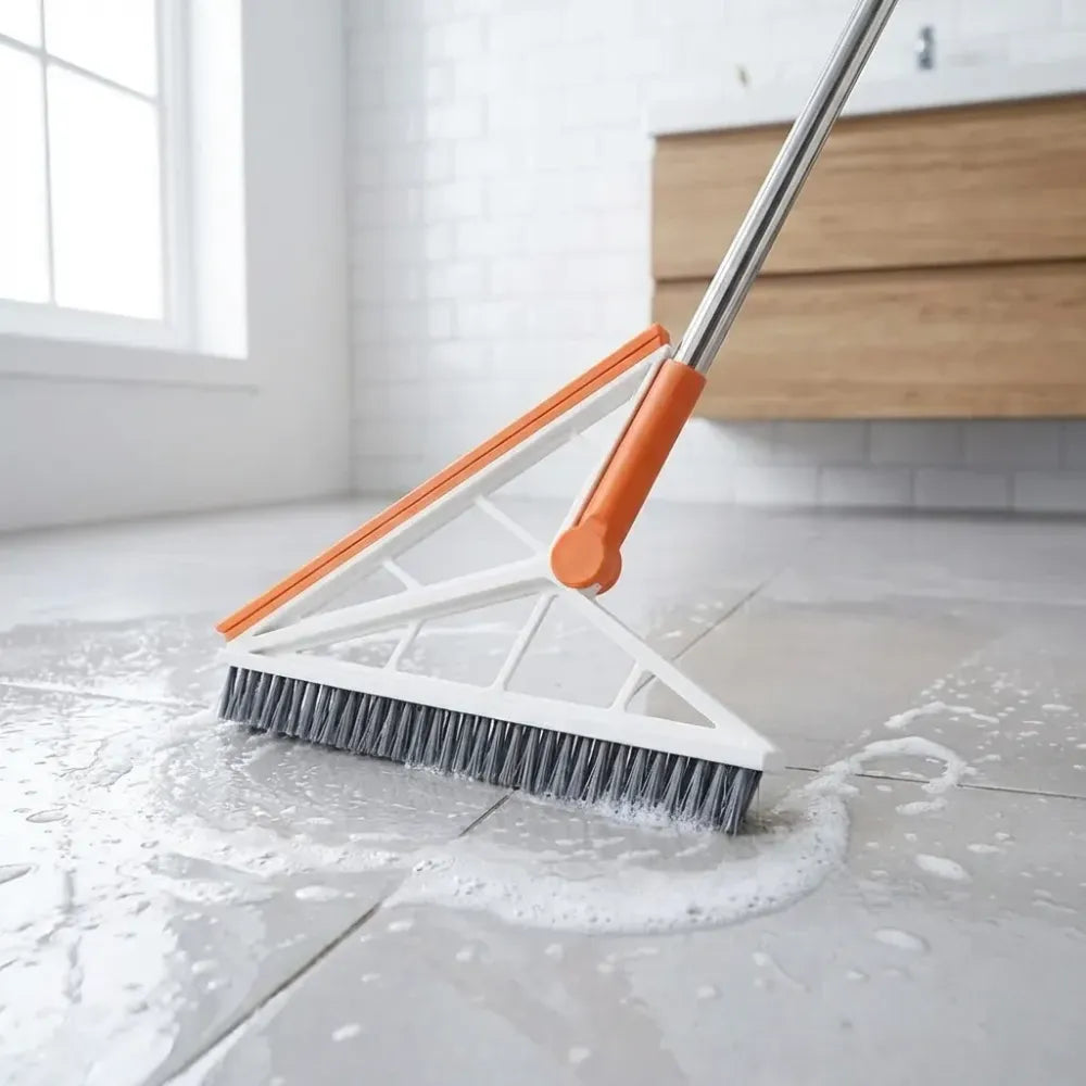 Multifunction scraping silicone broom sweeper