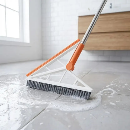 Multifunction scraping silicone broom sweeper