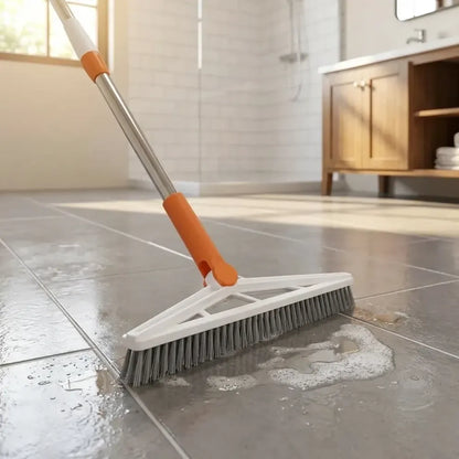Multifunction scraping silicone broom sweeper