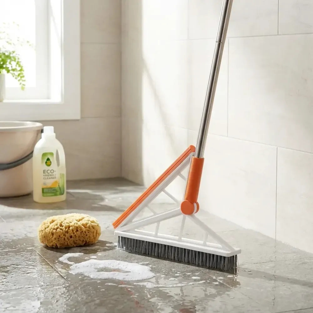 Multifunction scraping silicone broom sweeper