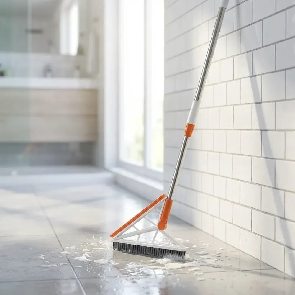 Multifunction scraping silicone broom sweeper