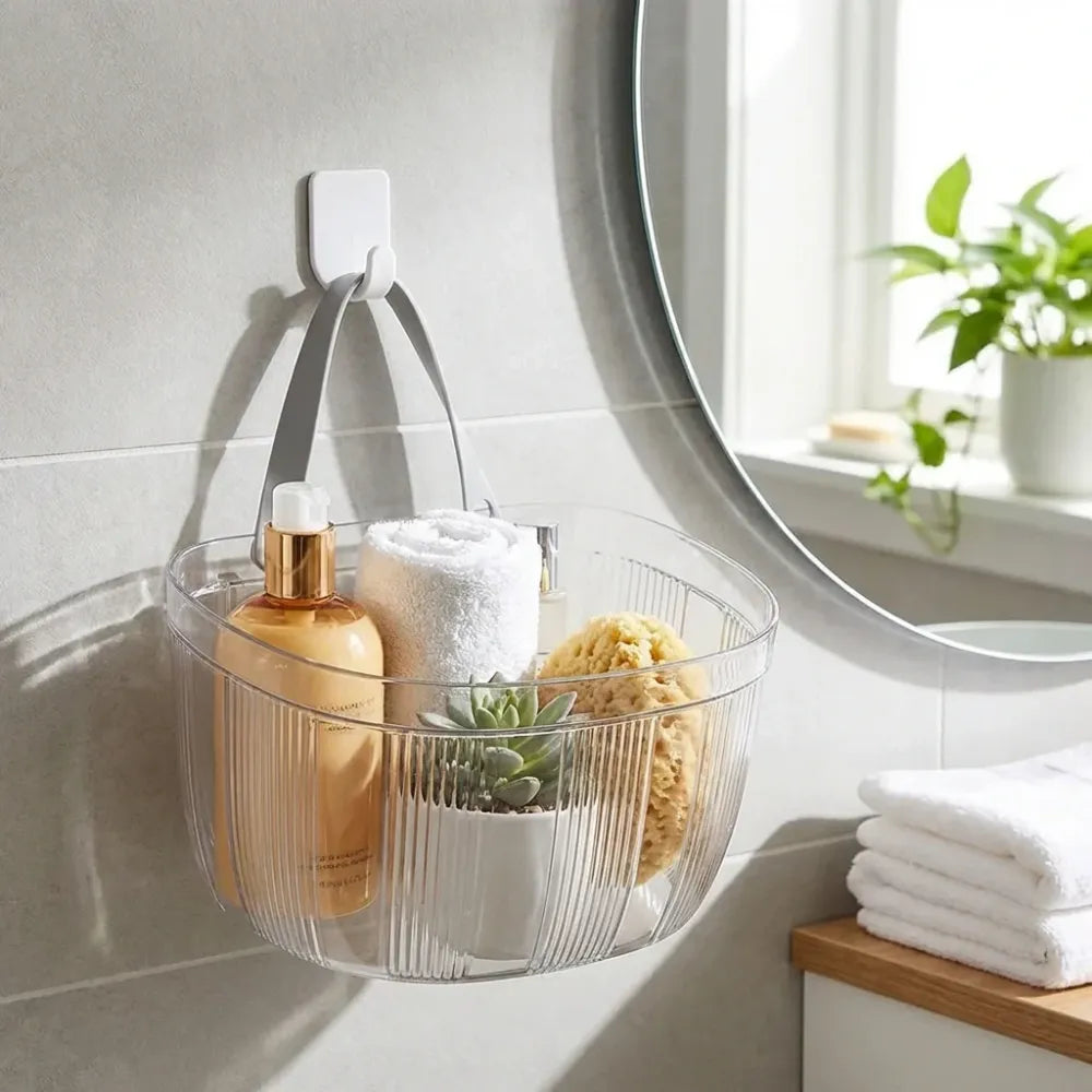 Multifunctional hanging storage basket