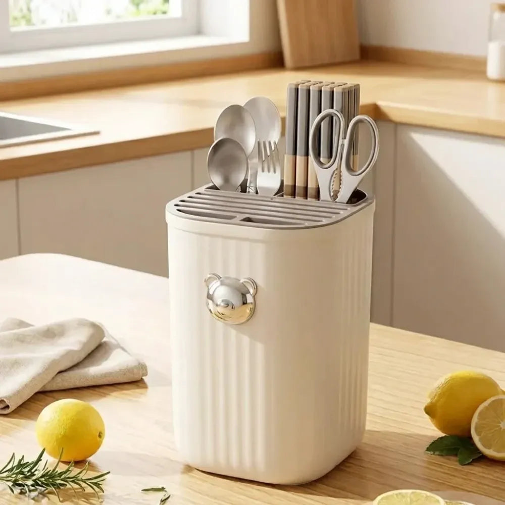 Multifunctional kitchen knife holder