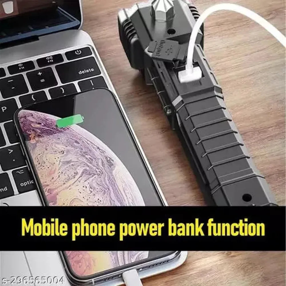 Multifunctional rechargeable survival flashlight - hardware